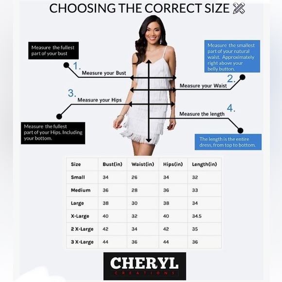 NWT Cheryl Creations Black Short Tiered Fringe Mini Dress - Picture 6 of 9